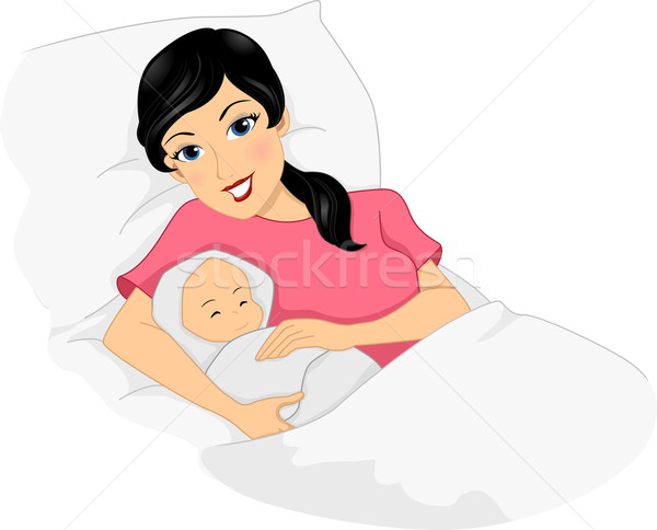 New Mother Stock photo © lenm