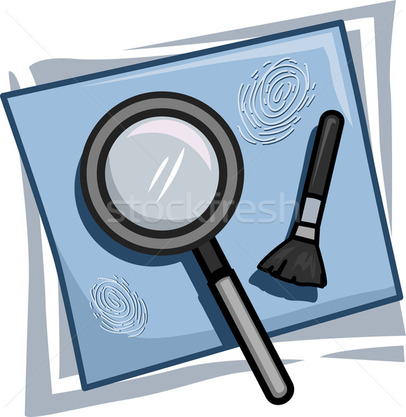 Investigator Icon Stock photo © lenm