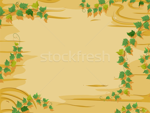 Viţă de vie pădure fundal ilustrare crestere Imagine de stoc © lenm
