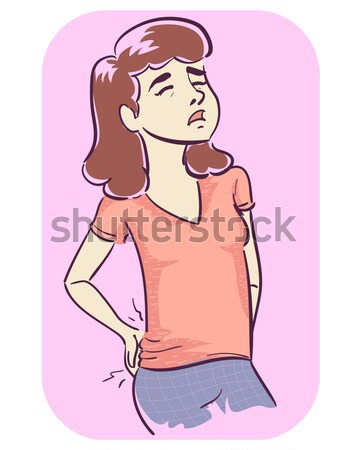 Morning Sickness Vector Illustration C Lenm 4937237 Stockfresh