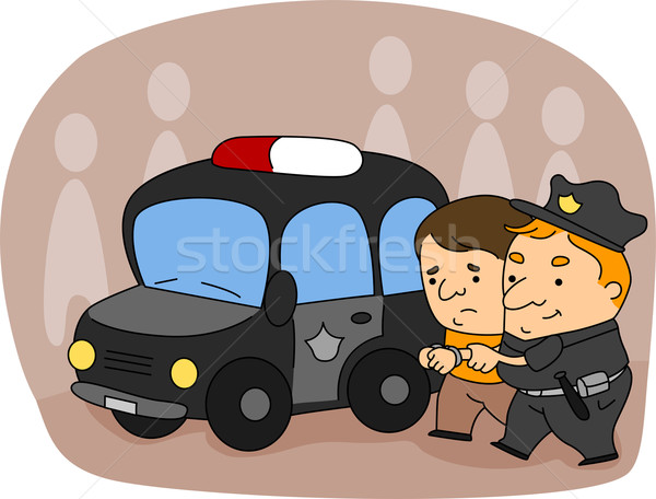 Policeman Stock photo © lenm
