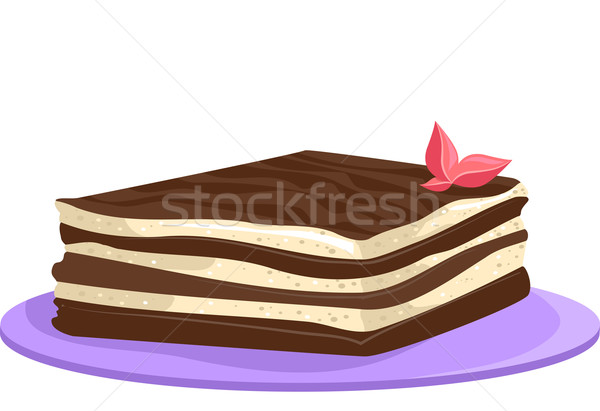 Tiramisu Stock photo © lenm
