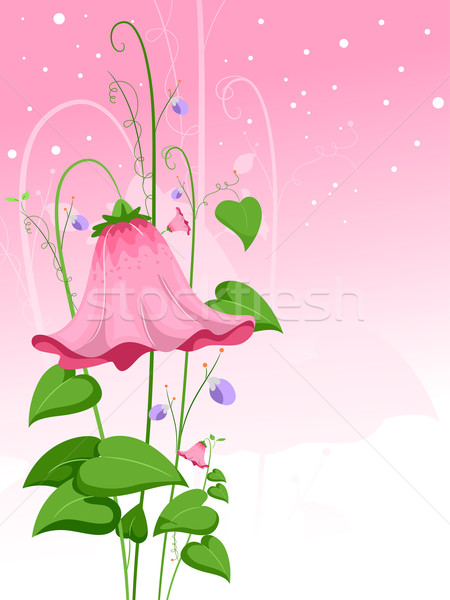 Pink Flower Stock photo © lenm