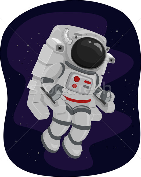 Astronot birim örnek yol uzay bilim Stok fotoğraf © lenm