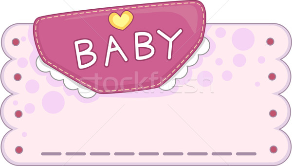 Baby Card Design Stock photo © lenm