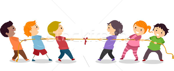 tug o war kids