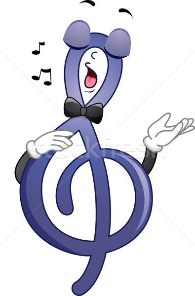 G-Clef Music Stock photo © lenm