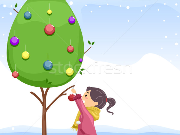 Christmas Tree Stock photo © lenm