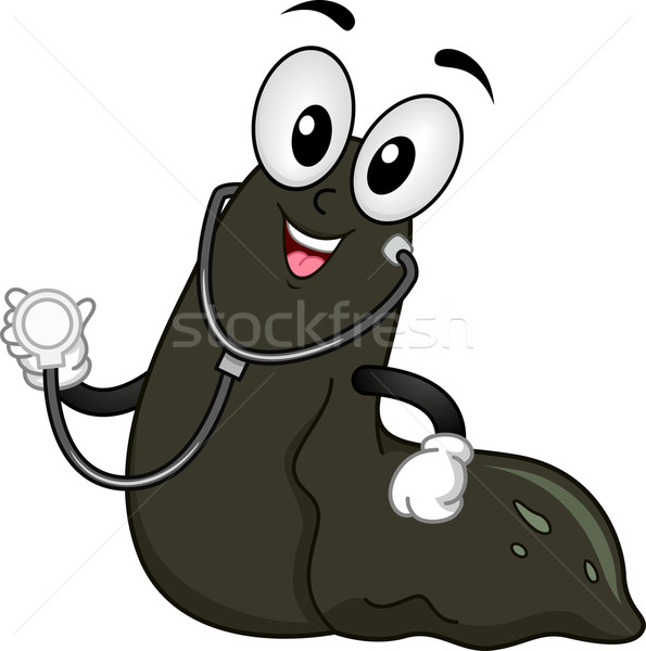 Kabala alternatív gyógymód illusztráció visel sztetoszkóp orvos Stock fotó © lenm
