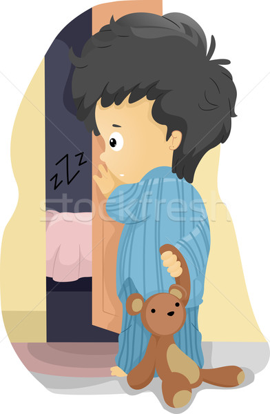 Co-Sleeping Stock photo © lenm