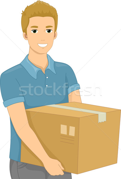Package Box Stock photo © lenm