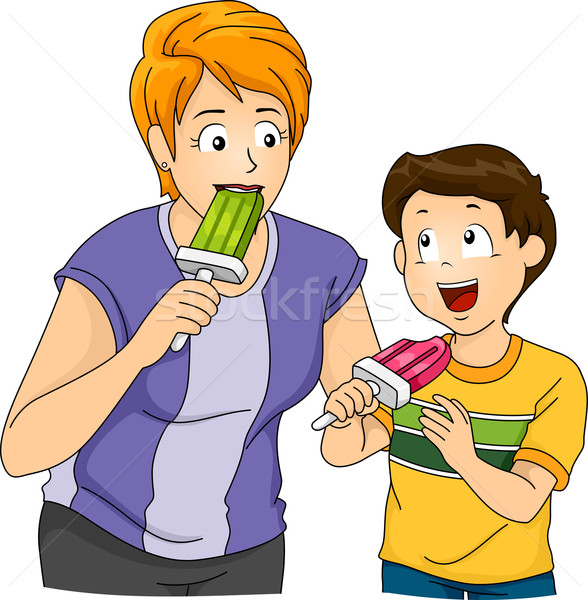 Stock photo: Popsicles