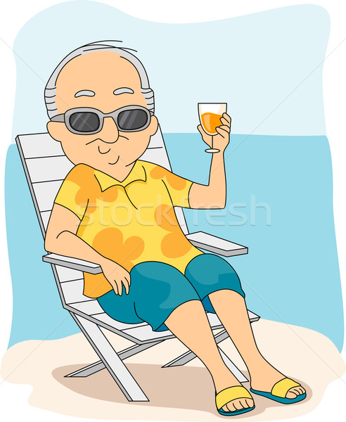 Retirement Vacation Stock photo © lenm