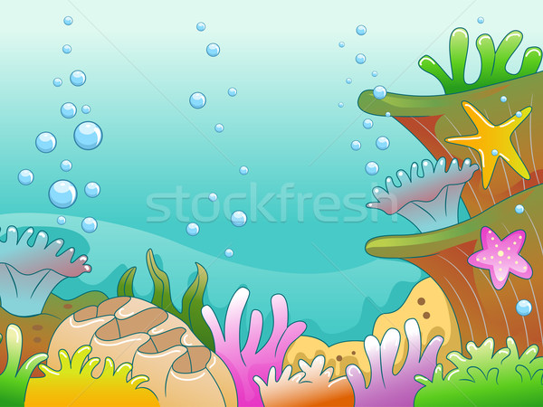 Underwater  Stock photo © lenm