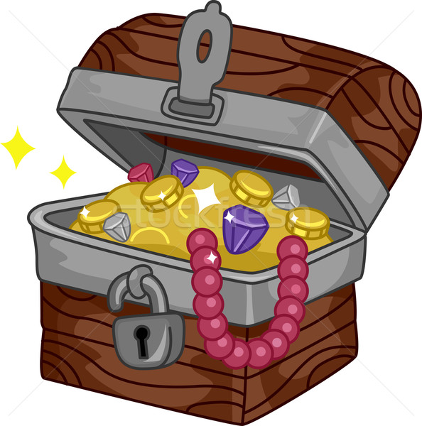 Treasure Chest Stock photo © lenm