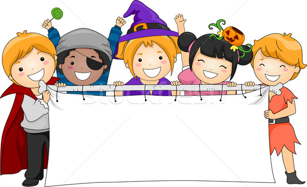 Halloween Banner Stock photo © lenm