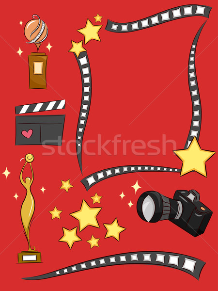 Superstar Design Elements Stock photo © lenm