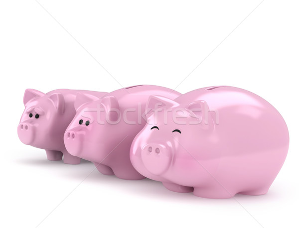 Stock photo: Piggy Banks