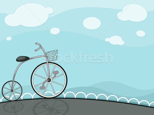 High Wheeler Bicycle Stock photo © lenm