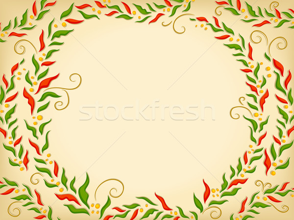 Poinsettia Background Stock photo © lenm
