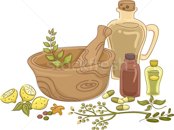 Herbal Medicine Stock photo © lenm
