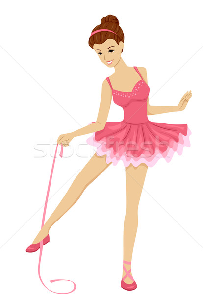 Ballerina Stock photo © lenm