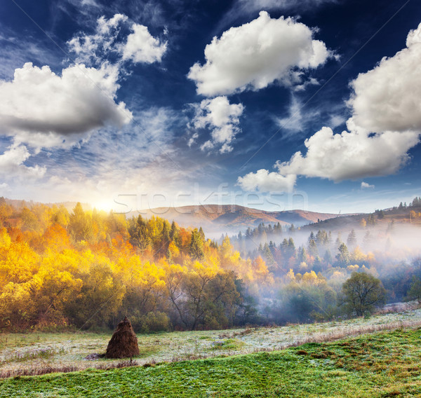 Stockfoto: Landschap · fantastisch · berg · Oekraïne · Europa