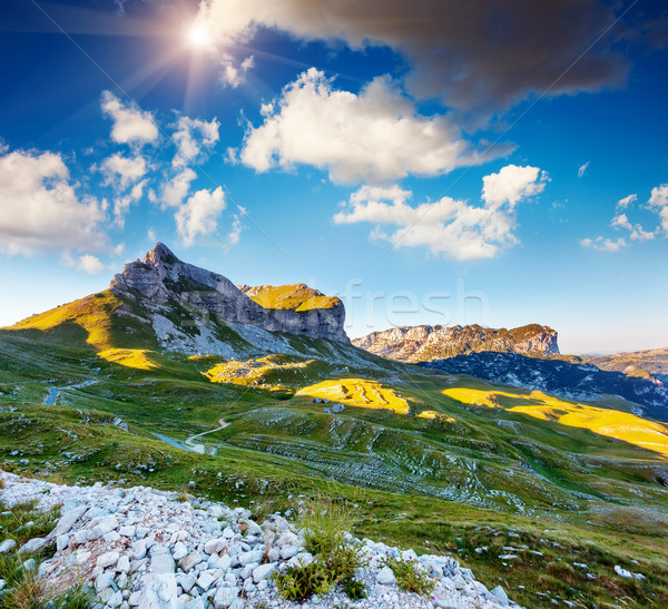 magic mountain landscape Stock photo © Leonidtit