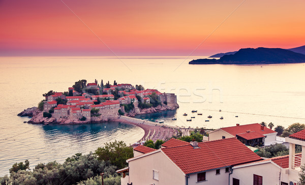 Foto stock: Mar · pequeno · recorrer · Montenegro · europa · beleza