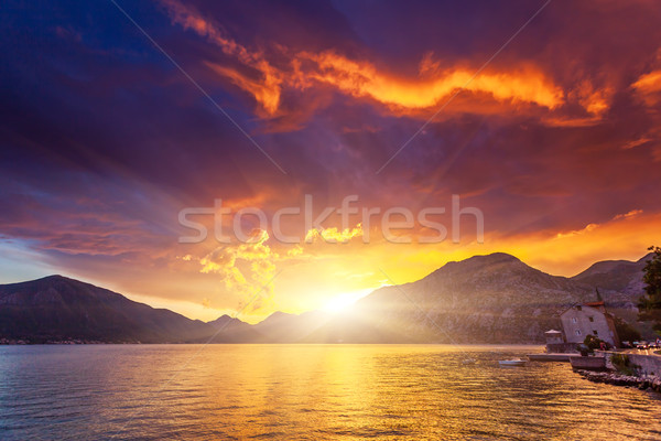 sunset Stock photo © Leonidtit