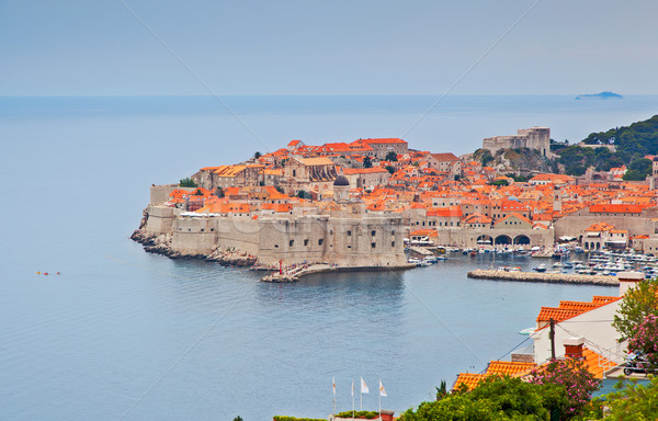 Croazia view città vecchia dubrovnik mare Europa Foto d'archivio © Leonidtit