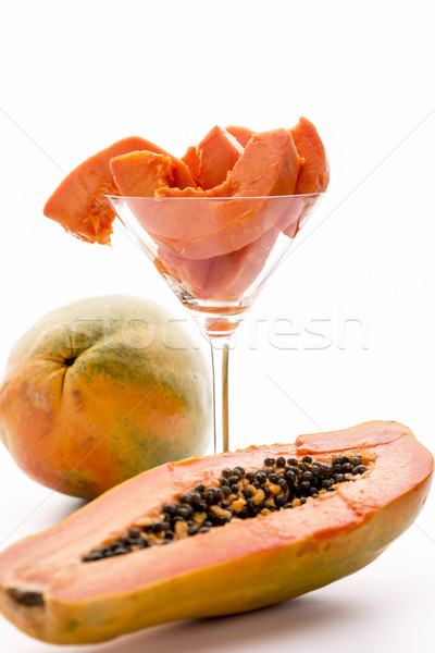 A Caribbean dream - the Papaw fruit
 Stock photo © leowolfert