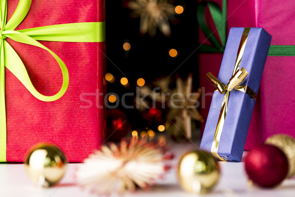 Twinkles, presents, stars and baubles
 Stock photo © leowolfert