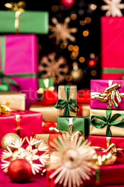 Little Xmas Gifts and Larger Presents
 Stock photo © leowolfert