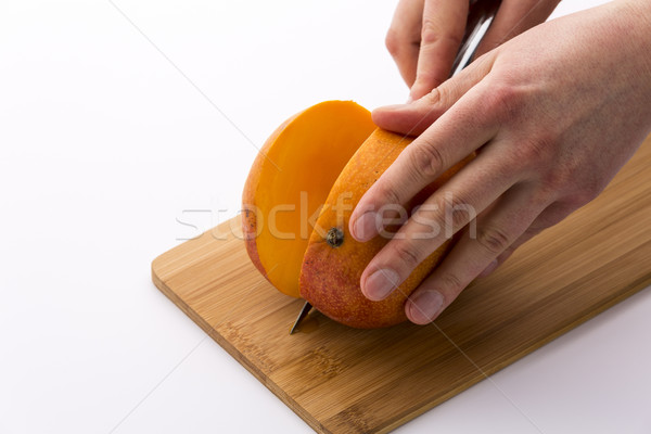 How Best To Cut A Mango? Stock photo © leowolfert