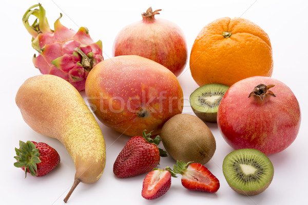 A colourful selection of fruit Stock photo © leowolfert