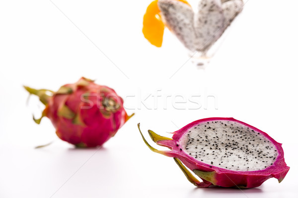 Stock photo: Pitaya for dessert