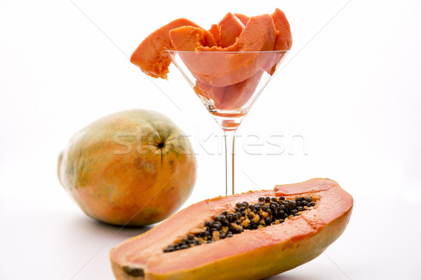Papaw fruit - full of provitamin A carotenoids
 Stock photo © leowolfert