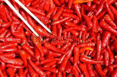 chili peppers Stock photo © leungchopan
