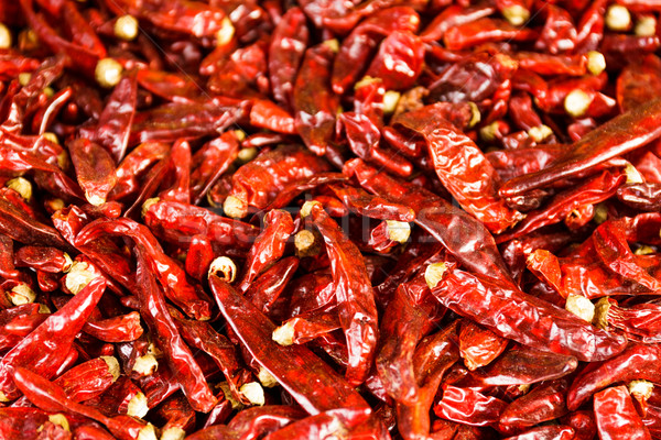 Red Chili peppers Stock photo © leungchopan