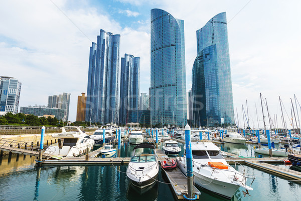 Busan city Stock photo © leungchopan