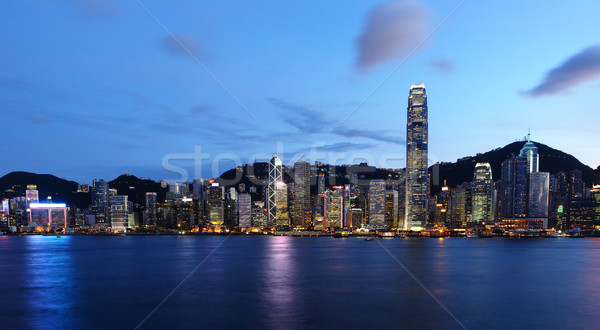 香港 スカイライン 1泊 ビジネス オフィス 建物 ストックフォト © leungchopan