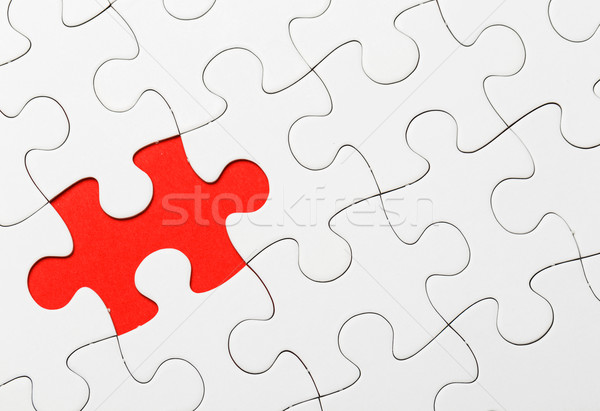 Incomplete puzzle Stock photo © leungchopan