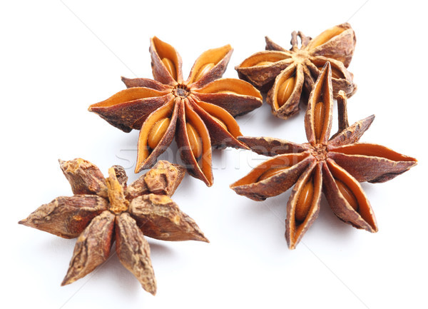 Estrellas anís alimentos estrellas color semillas Foto stock © leungchopan