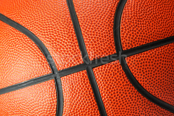 Orange Basketball close up Stock photo © leungchopan