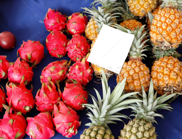 fruit sale in market Stock photo © leungchopan