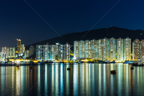 Residential district in Hong Kong Stock photo © leungchopan