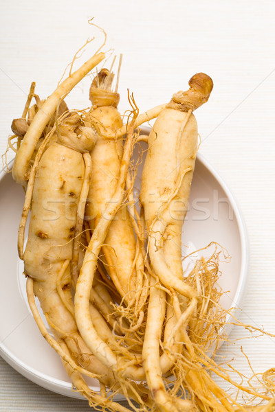 Foto d'archivio: Fresche · ginseng · alimentare · bianco · Asia · vegetali