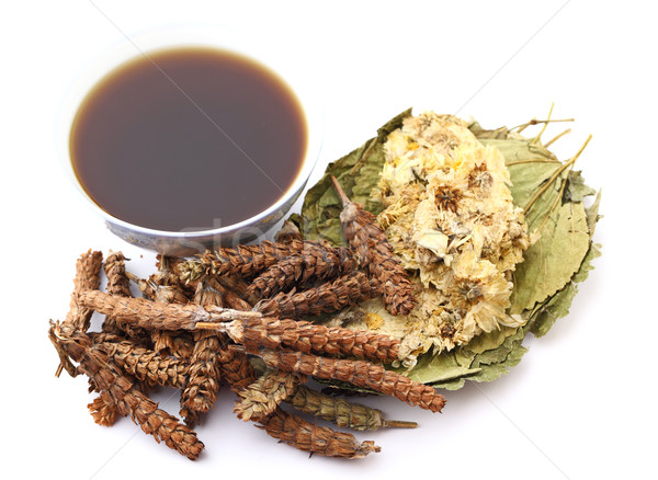 Chinois phytothérapie boire ingrédient texture médecine [[stock_photo]] © leungchopan