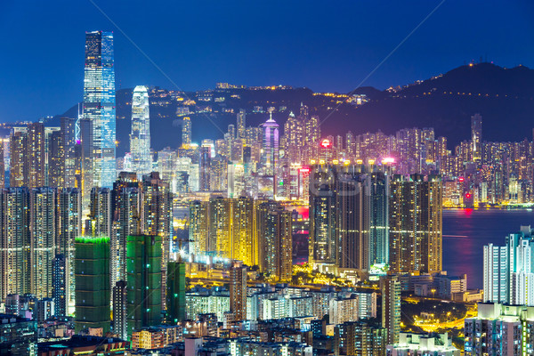 Hong Kong cityscape Stock photo © leungchopan